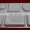 Malaysia Made Melamine 6 Compartments Plate