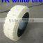 Steel band press on solid tire china top brand 18x9x12 best in the world