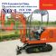 S10-High quality walking wheeled small cheaper japanese engine auger TNN08 mini excavator for sale