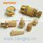 Sintered porous brass auto pneumatic exhaust muffler