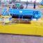 metal industry electric wire rope hoist with electric power and rail