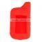 New Car Styling Silicone Two Way Case Keychain LCD Car Alarm System Remote Control Sticker Cover for TZ9010