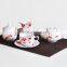 15pcs wholesale ceramic promotional cheap tea and coffee set