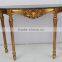 French Style Green Marble Console Tables For Sale