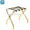 Solid Wood Five Nylon Belt hotel wooden luggage rack