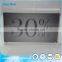 2017 clear transparent acrylic product sign board
