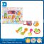 hot sale 5 pcs cartoon baby toys shaking hand bell