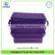 customized color plastic storage box with lid with lock