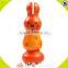 wholesale fashion wooden screw animals popular wooden screw animals W03C011