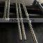 Single screw for recycling material extruder machine with two degassing