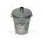 home 75L galvanized steel garden waste incinerator