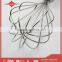 10" promotional stainless steel manual egg beater whisk with PS handle