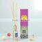fragrance oil air freshener reed diffuser with wooden cap