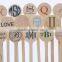 Wooden Flavored Coffee Stir Sticks