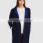 Double Women Coat Roberto Verino in Navy Blue Color Coat Model Long Jackt Coat Wgholesale Custom Clothing OEM