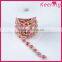 Hot sale pink rhinestone chain rhinestone cup chain for women WRC-364