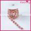 pink rhinestone cup chain trim in the bulk WRC-364