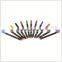 Kearing Kids Safety DIY Ink Permanent Fabric Pens T Shirt Graffiti Fabric Pens #FM20