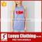 Ladies scop neck fitted tank top for women