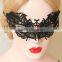 Angel princess dancing party masks,antique lace temperament mask,black jewelry veil