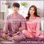 Custom size and design silk and comfortable fabric men's and women's pajamas EML-12-W9010