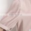 F20043B Puffy sleeve fashion lady t shirt pink color chiffon blouse