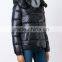 Shandao OEM fine style long sleeve polyester custom design ski coat