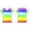 New women's short-sleeved speed drying digital printing process (factory direct)