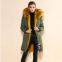 2016 Most popular women winter warm new style hooded fur parka
