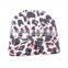 Top End Baby Warm Hat Leopard Print Flanging Cap Baby Hat With A Big Bowknot