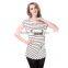 New coming bottom price women's scoop neck bamboo t-shirt