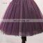 A17BL0013 Elegant Purple Rolled and Stitched Party Wear Sweetheart Short Party Dress