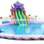 HOT!2015 new designed for children amusement water park with slide