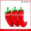 New develop toys vegetable red plush stuffed chili baby toys