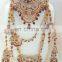 2016 Bollywood fashion Indian Bridal jewellery set-Indian polki bridal jewellery set-Rhine stone bridal jewelry-Dulhan sets