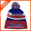 2017 Wholesale custom winter knitted beanie hats in winter