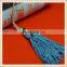 High quality polyester tassel trimming with cotton rope for dress bags suits hats on sale