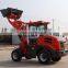 1.5ton small front end loader with wood splitter