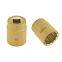 WEDO Non Sparking Aluminum Bronze 3/8 Drive Socket