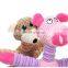 China supplier low price squeaky dog training teeth grinding toy for small dogs