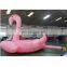 Advertisement Inflatable Pink Flamingo Model For Shopping Mall Decoration