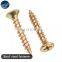 m4 m5 white black color countersunk cross chipboard screw and drywall screw