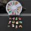 Christmas design 3D alloy Metal nail gems decoration for nail art