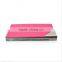 Fashion Leather Cover Metal Frame Business Name ID Card Cases Holder Organizer