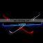 LED Car Door Sill Scuff Plates for Nissan Primera P12 sedan 2003 Door Threshold Guard Cover Trim Car Accessories