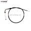 Hebei motorcycle throttle cable manufacturer steel wire inner flexible control cable assembly GN125 accelerator cable