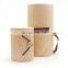 high-quality cuff button long cork tea box thin wood birch packing bark boxes