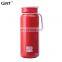 Hot selling Double wall mini insulated Milk bottle  Stainless steel  thermal mug potable tumbler Small Size with rubber ring