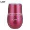 350ml multi color egg round lid outdoor beer vacuum stainless steel beer mug tumbler