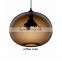 Tonghua Modern Stained Glass Pendant Light 4 Heads big Color Shell Indoor Decorative LED Filament Bulb Hanging Lamp
